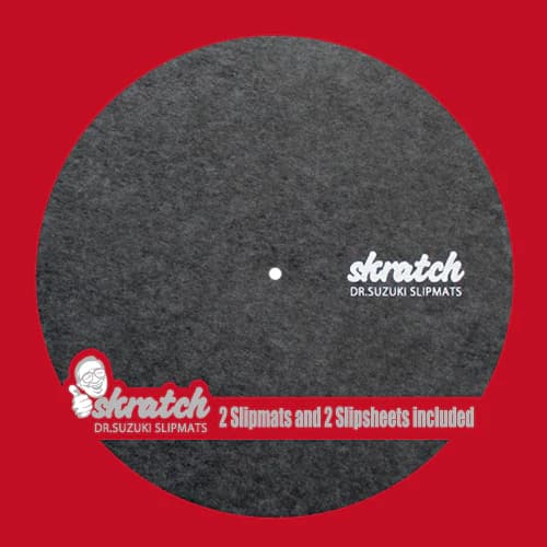DR SUZUKI SCRATCH SLIPMATS 12"