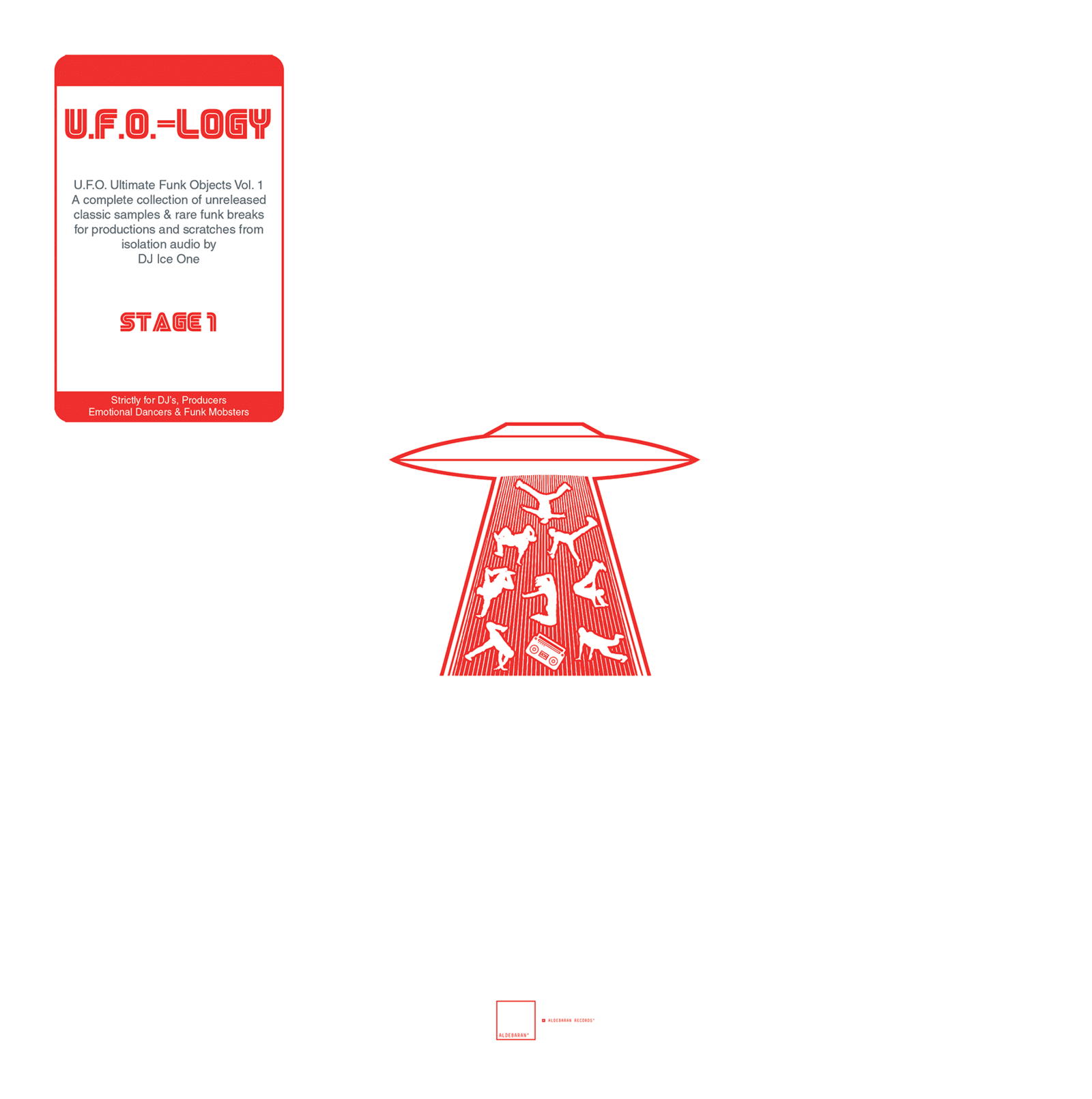 ICE ONE - U.F.O.-LOGY (STAGE 1) LP