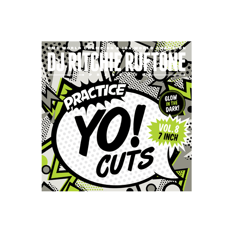 PRACTICE YO! CUTS V8 7" - GLOW IN THE DARK
